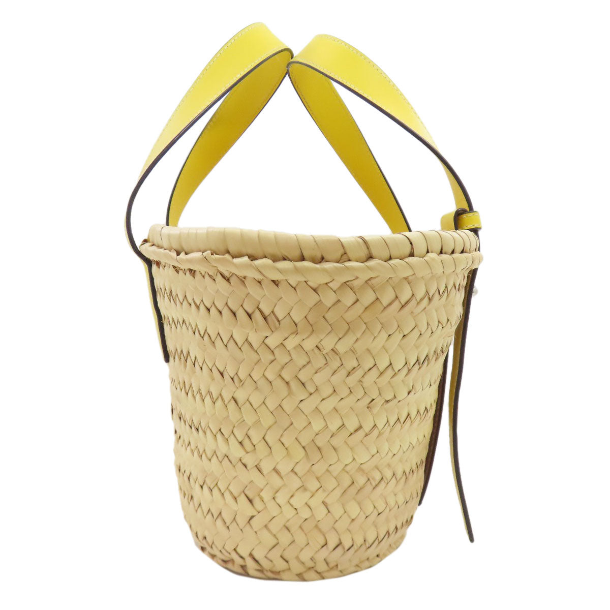 LOEWE Basket bag small Handbag Raffia Ladies [Used]