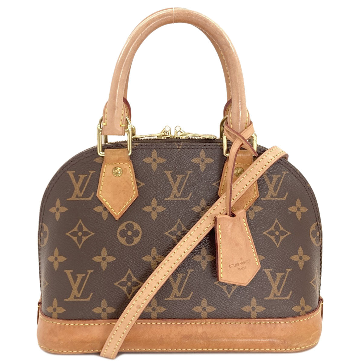 LOUIS VUITTON M53152 Alma BB Handbag Monogram canvas Ladies [Used]