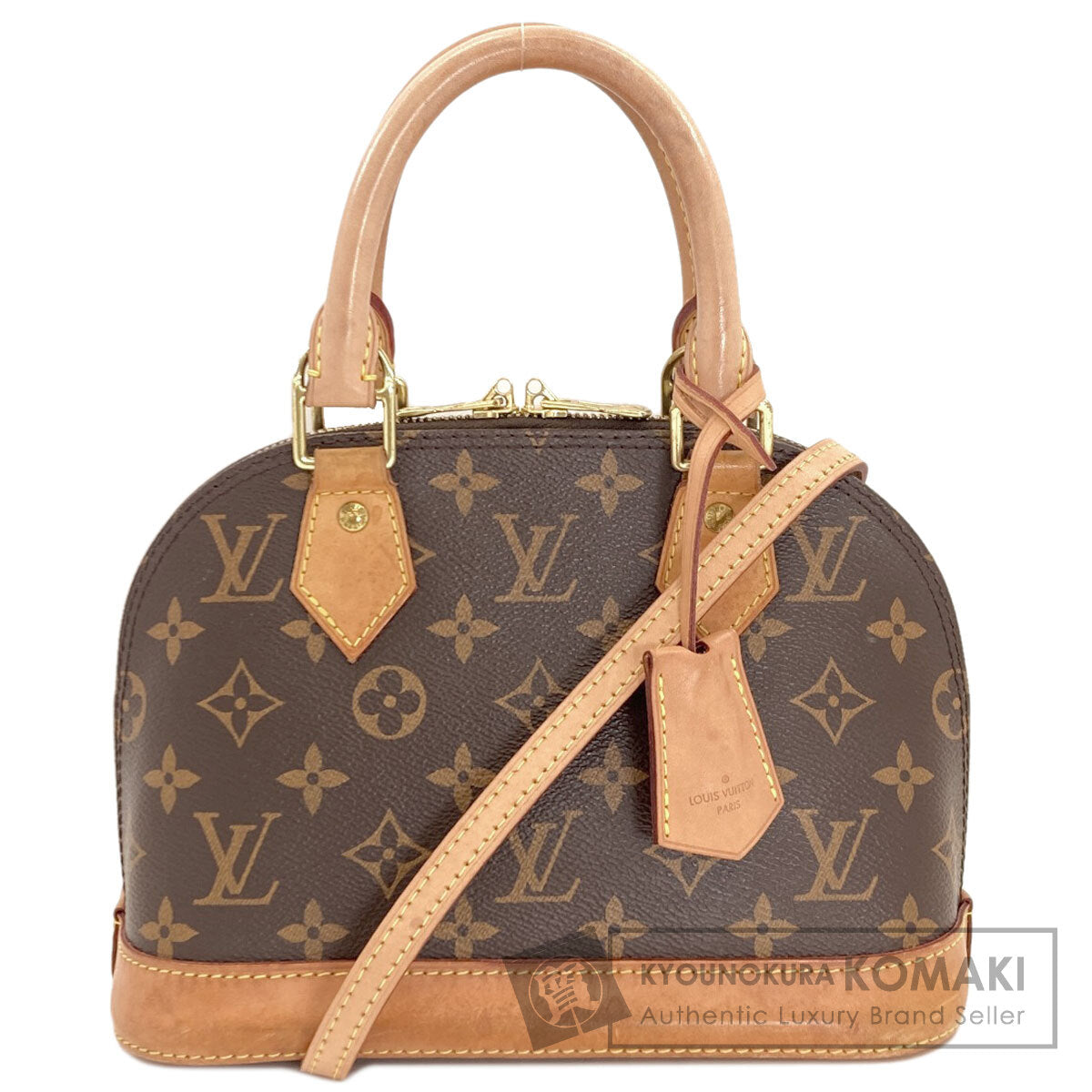 LOUIS VUITTON M53152 Alma BB Handbag Monogram canvas Ladies [Used]