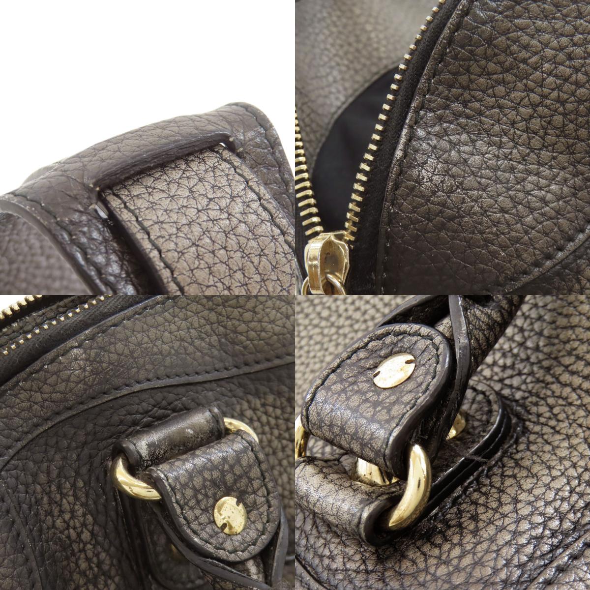 BALENCIAGA 319371 Classic Bowling 2WAY Handbag Calf Ladies [Used]