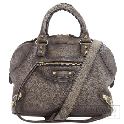 BALENCIAGA 319371 Classic Bowling 2WAY Handbag Calf Ladies [Used]