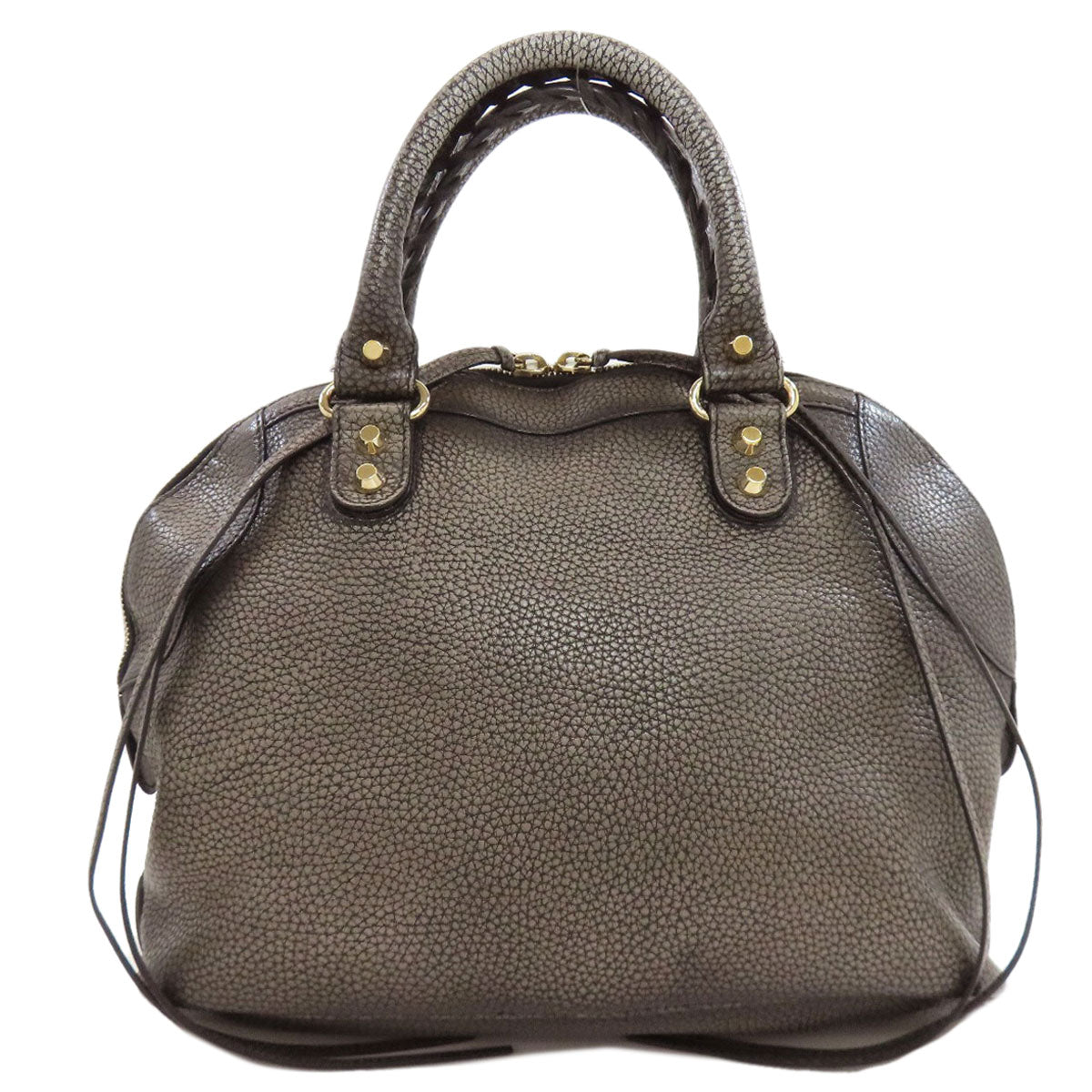 BALENCIAGA 319371 Classic Bowling 2WAY Handbag Calf Ladies [Used]