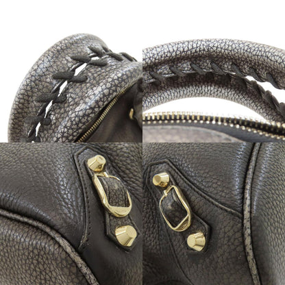 BALENCIAGA 319371 Classic Bowling 2WAY Handbag Calf Ladies [Used]