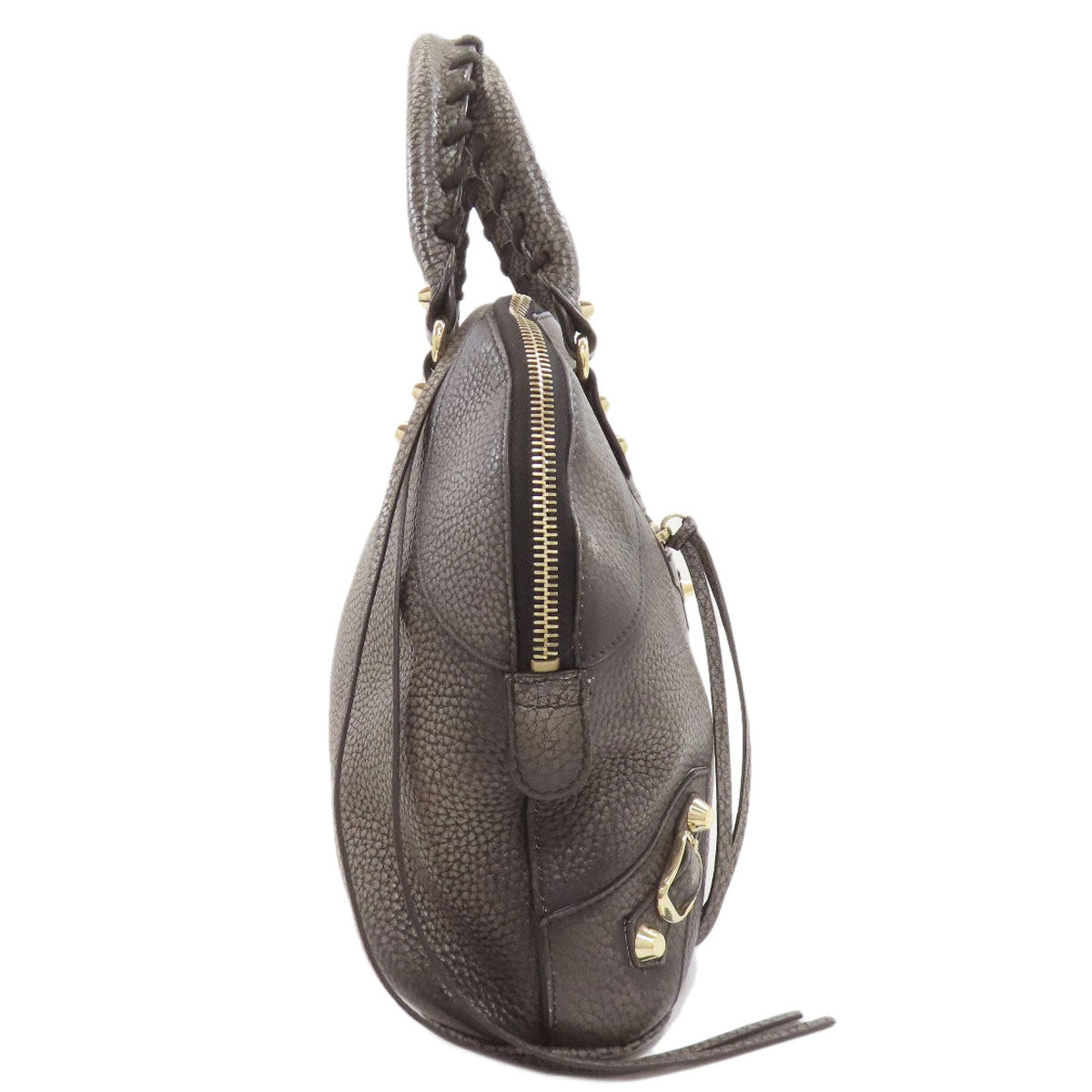 BALENCIAGA 319371 Classic Bowling 2WAY Handbag Calf Ladies [Used]
