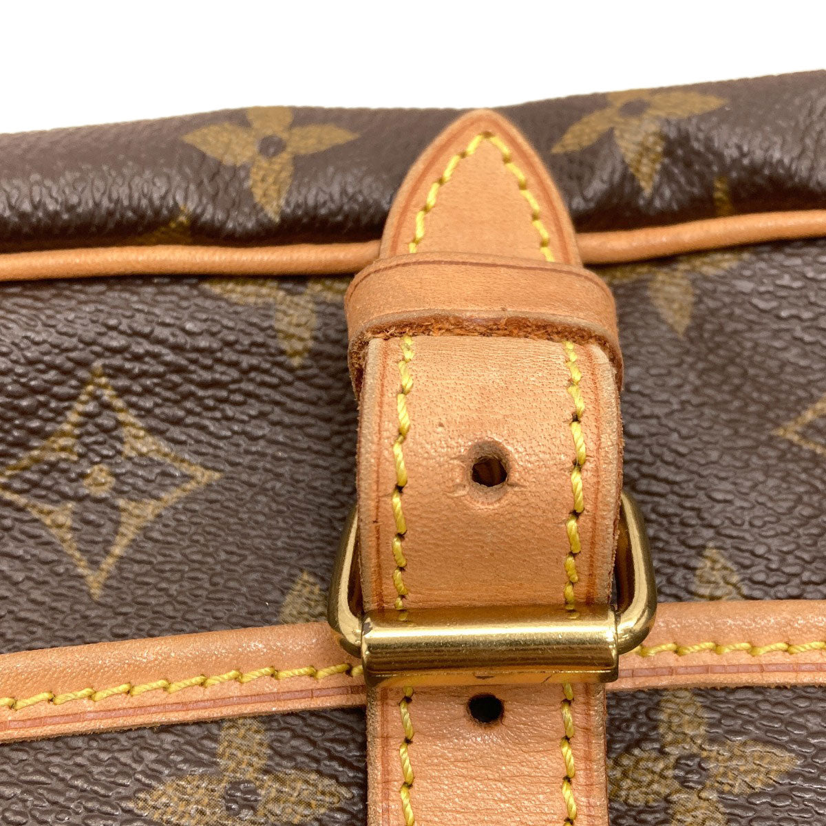 LOUIS VUITTON M42256 Saumur 30 Shoulder Bag Monogram canvas Ladies [Used]