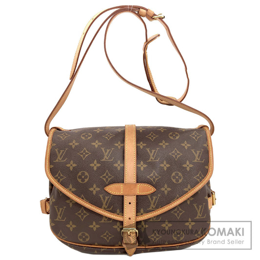 LOUIS VUITTON M42256 Saumur 30 Shoulder Bag Monogram canvas Ladies [Used]