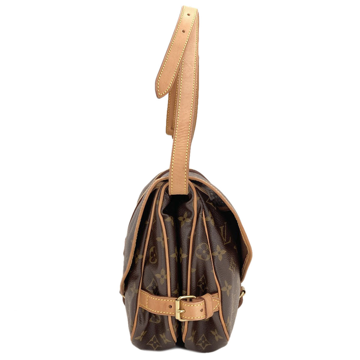 LOUIS VUITTON M42256 Saumur 30 Shoulder Bag Monogram canvas Ladies [Used]