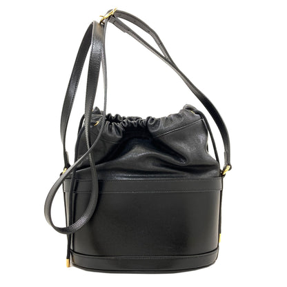 GUCCI 602118 Horsebit bucket bag Shoulder Bag Leather Ladies [Used]
