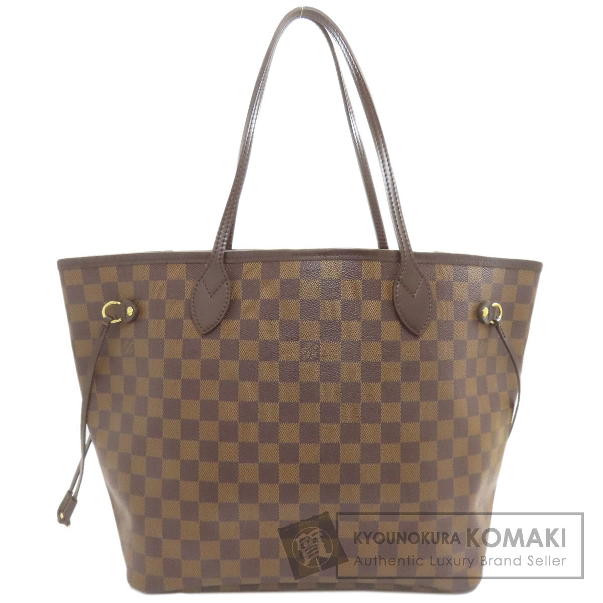 LOUIS VUITTON N51105 Neverfull MM Tote Bag Damier canvas Ladies [Used]