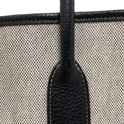 HERMES Garden Party PM Silver Hardware Handbag Tower ash BufflLadies [Used]