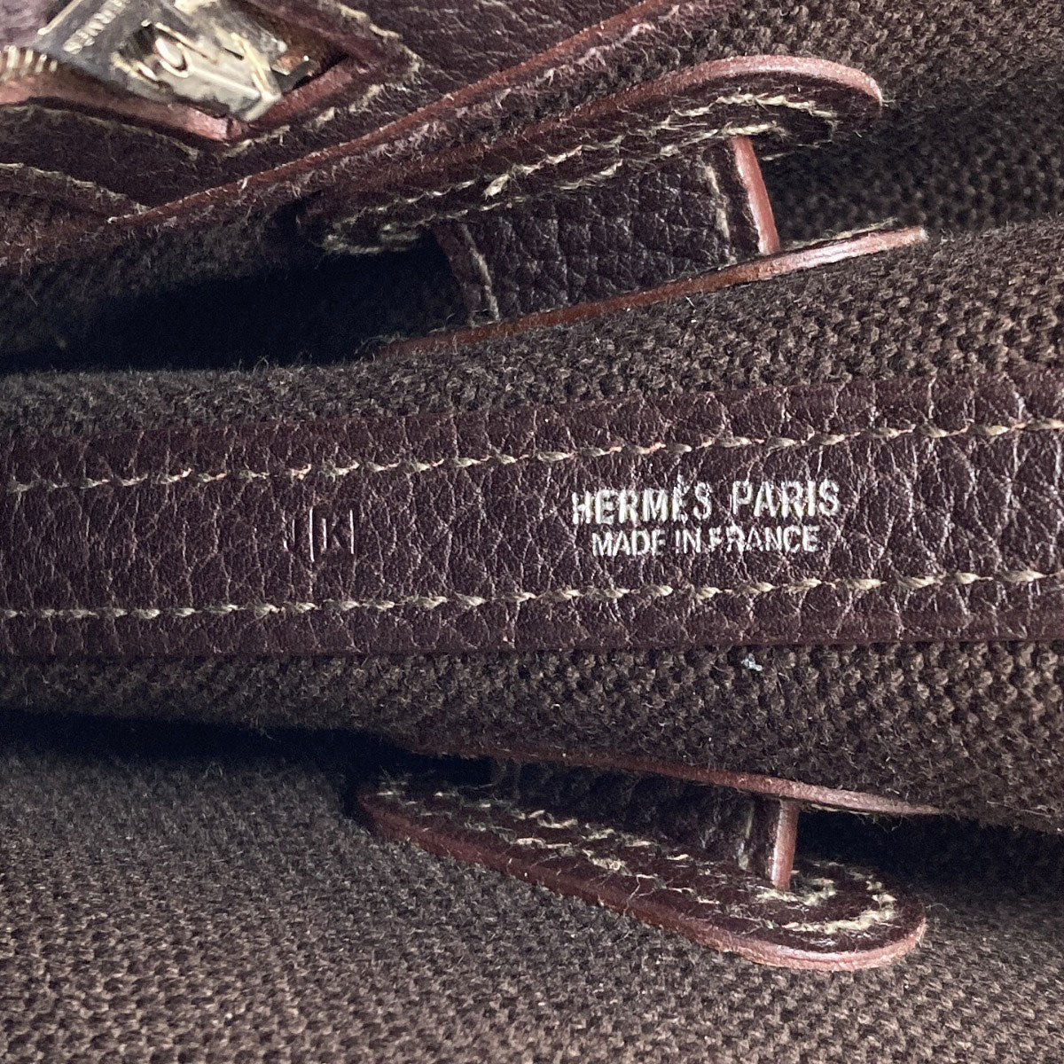 HERMES Petite Sunturm PM Handbag Tower ash Ladies [Used]