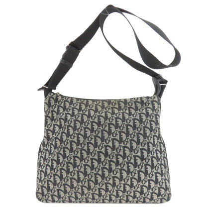 CHRISTIAN DIOR Trotter pattern Shoulder Bag Canvas Ladies [Used]