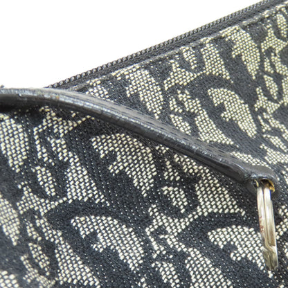 CHRISTIAN DIOR Trotter pattern Shoulder Bag Canvas Ladies [Used]