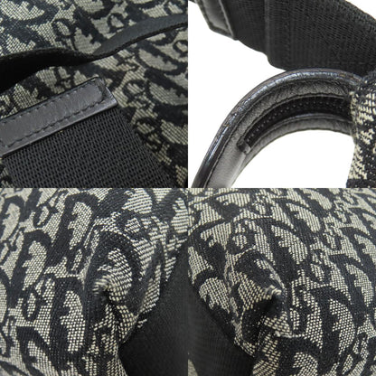 CHRISTIAN DIOR Trotter pattern Shoulder Bag Canvas Ladies [Used]