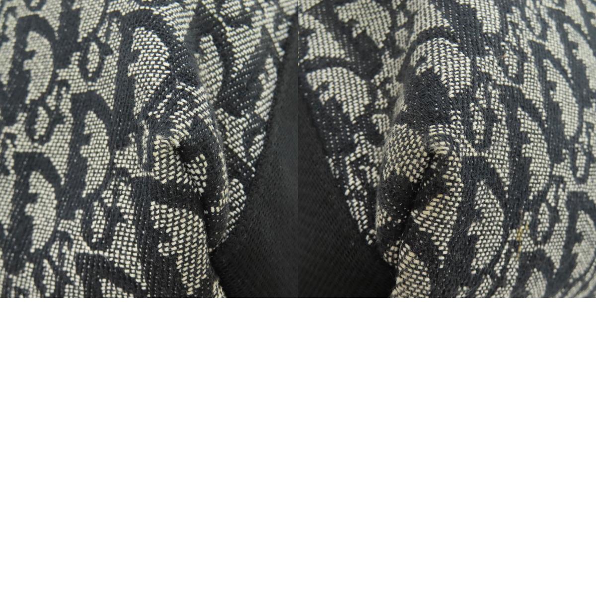 CHRISTIAN DIOR Trotter pattern Shoulder Bag Canvas Ladies [Used]