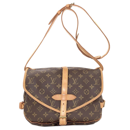 LOUIS VUITTON M42256 Saumur 30 Shoulder Bag Monogram canvas Ladies [Used]