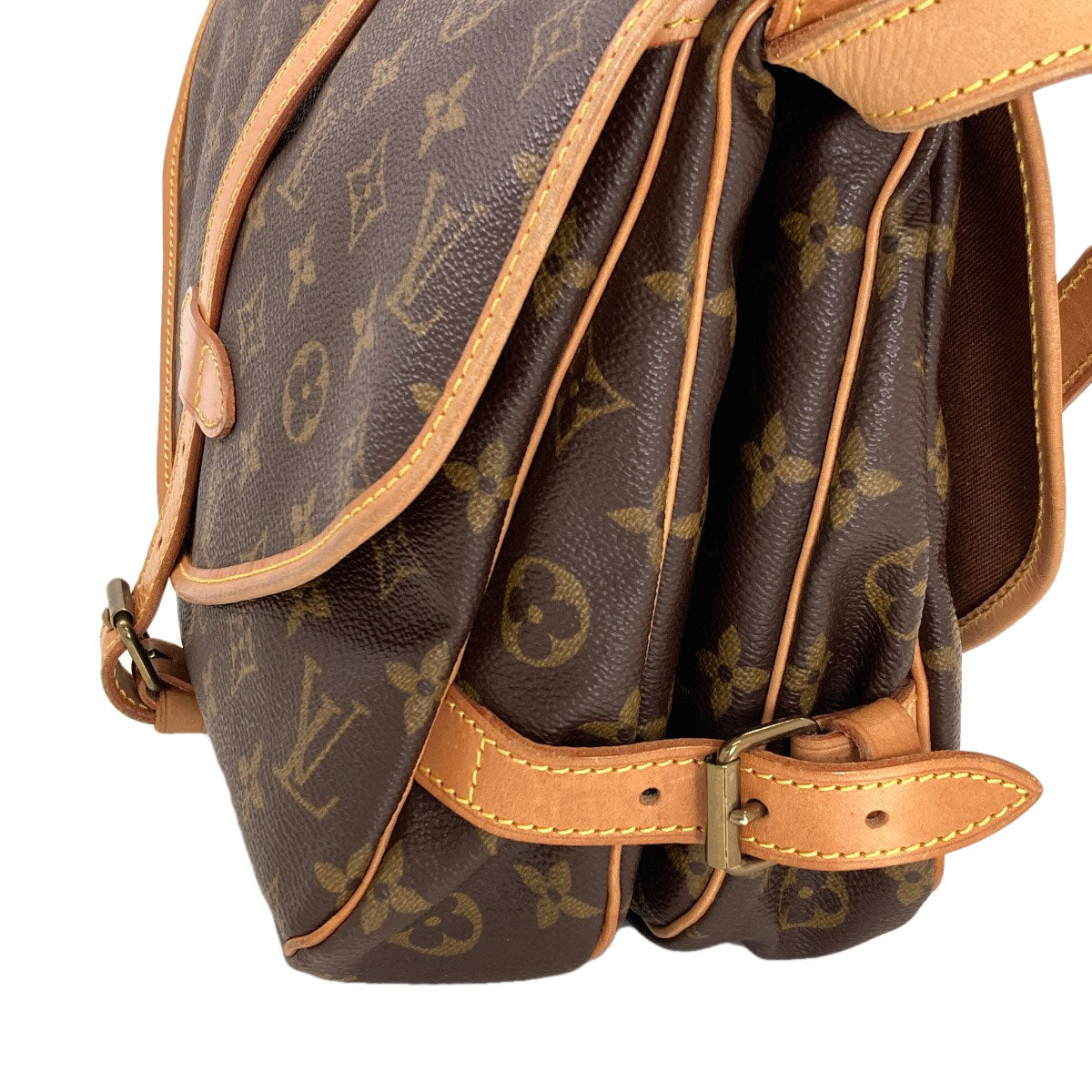 LOUIS VUITTON M42256 Saumur 30 Shoulder Bag Monogram canvas Ladies [Used]