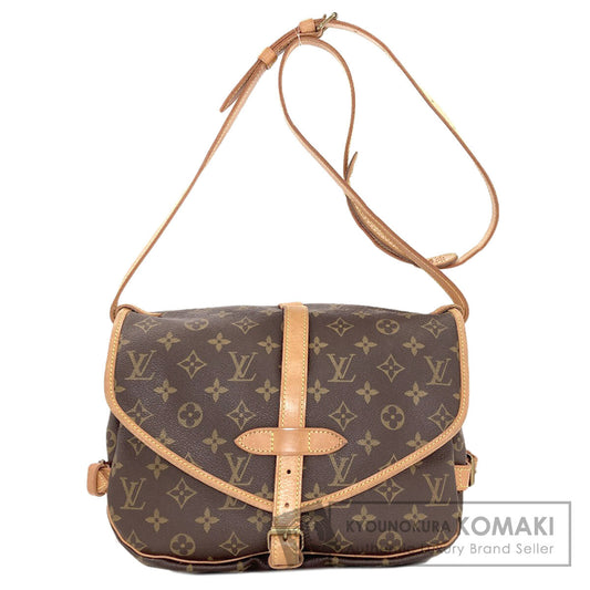 LOUIS VUITTON M42256 Saumur 30 Shoulder Bag Monogram canvas Ladies [Used]