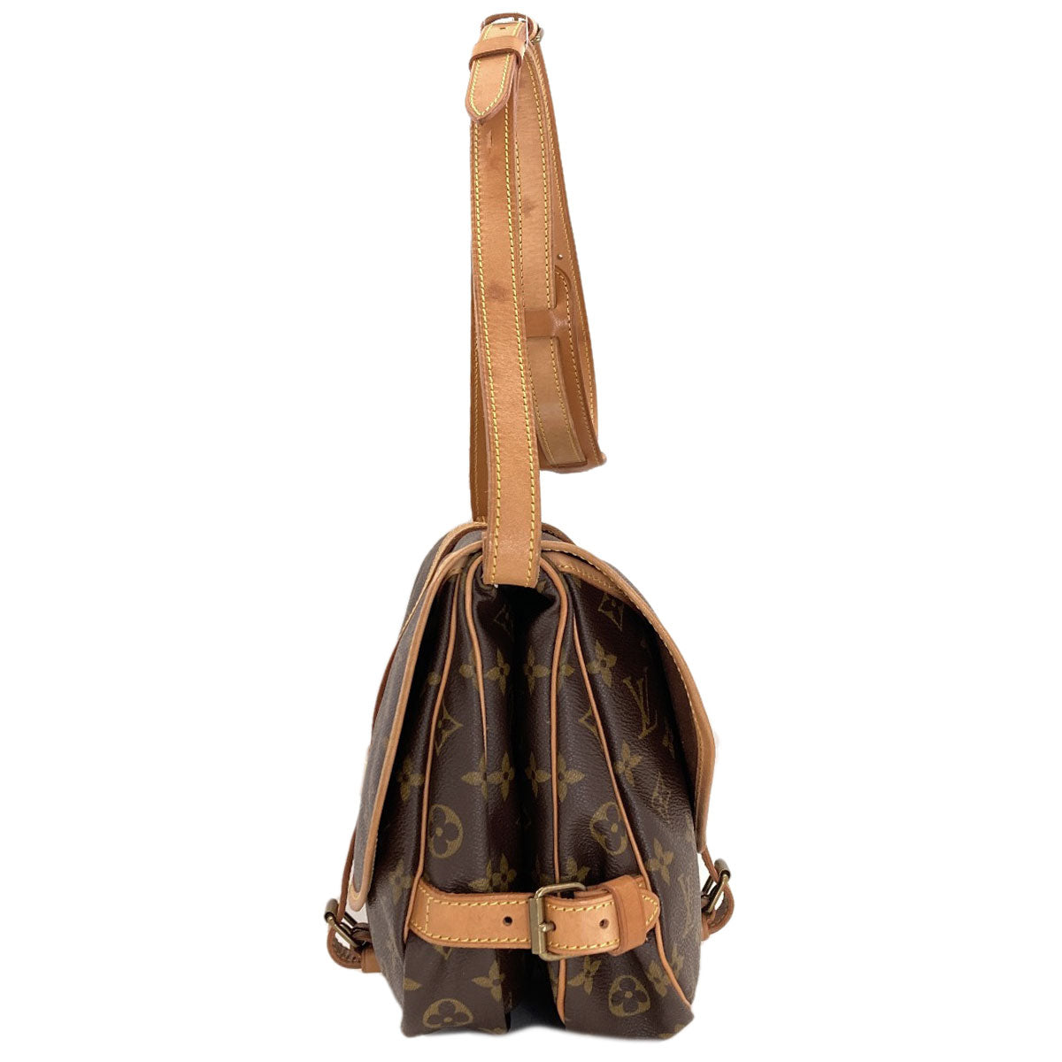 LOUIS VUITTON M42256 Saumur 30 Shoulder Bag Monogram canvas Ladies [Used]