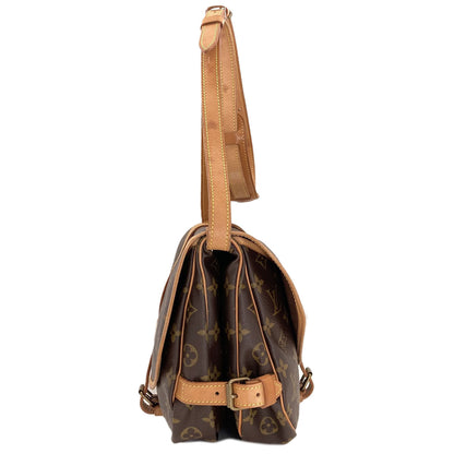 LOUIS VUITTON M42256 Saumur 30 Shoulder Bag Monogram canvas Ladies [Used]