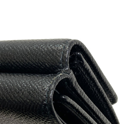 BVLGARI BVLGARI BVLGARI clip Tri-fold wallet (with Coin Pocket) Leather Ladies [Used]