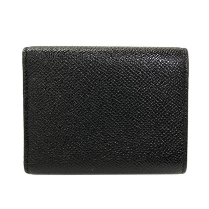 BVLGARI BVLGARI BVLGARI clip Tri-fold wallet (with Coin Pocket) Leather Ladies [Used]