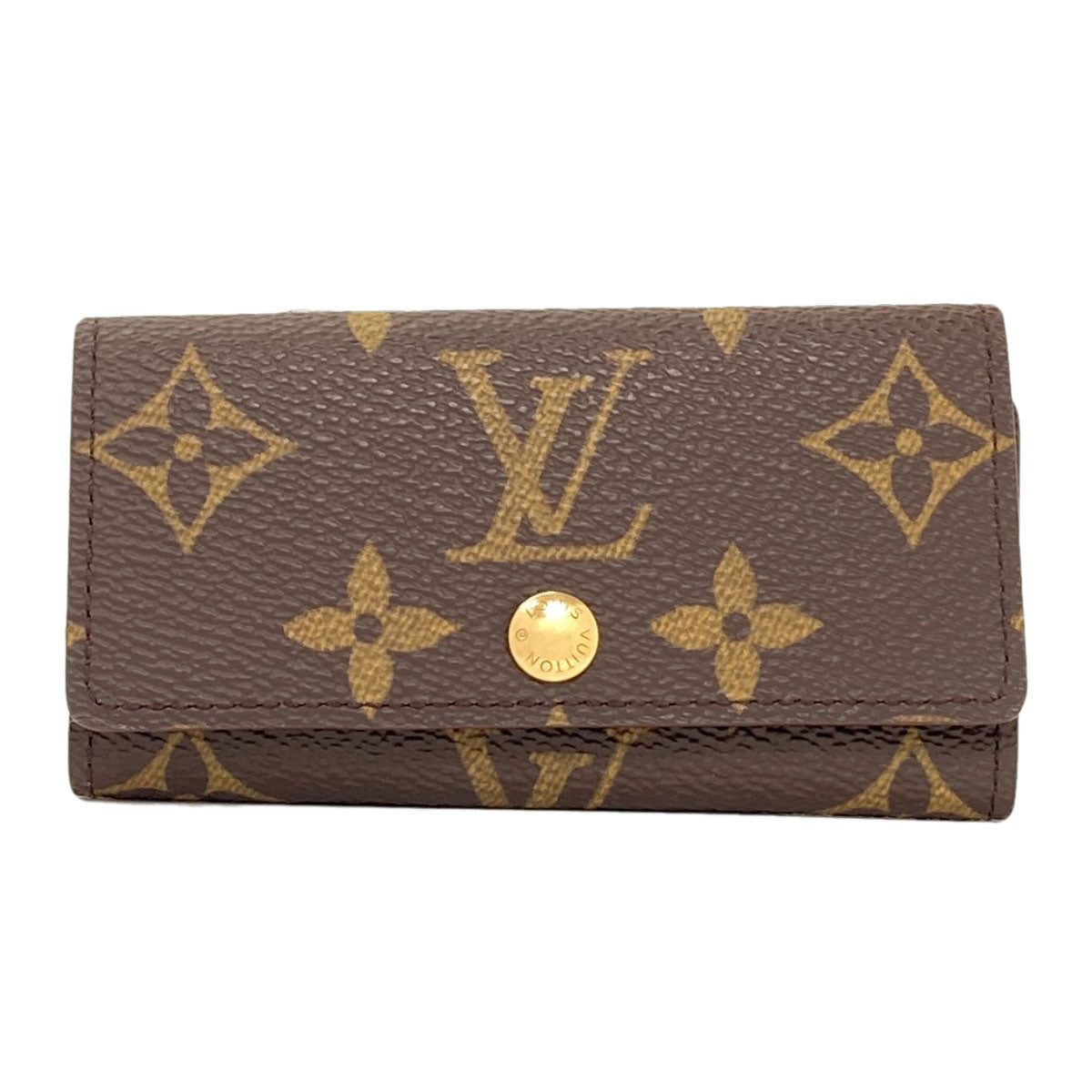 LOUIS VUITTON M62631 Multicles4 key holder Monogram canvas Ladies [Used]