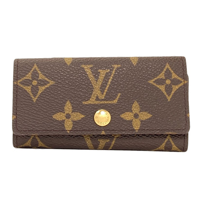 LOUIS VUITTON M62631 Multicles4 key holder Monogram canvas Ladies [Used]