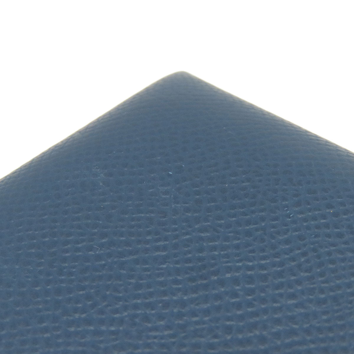 HERMES Calvi Duo Verso SilverHardware Card Case Calf Ladies [Used]