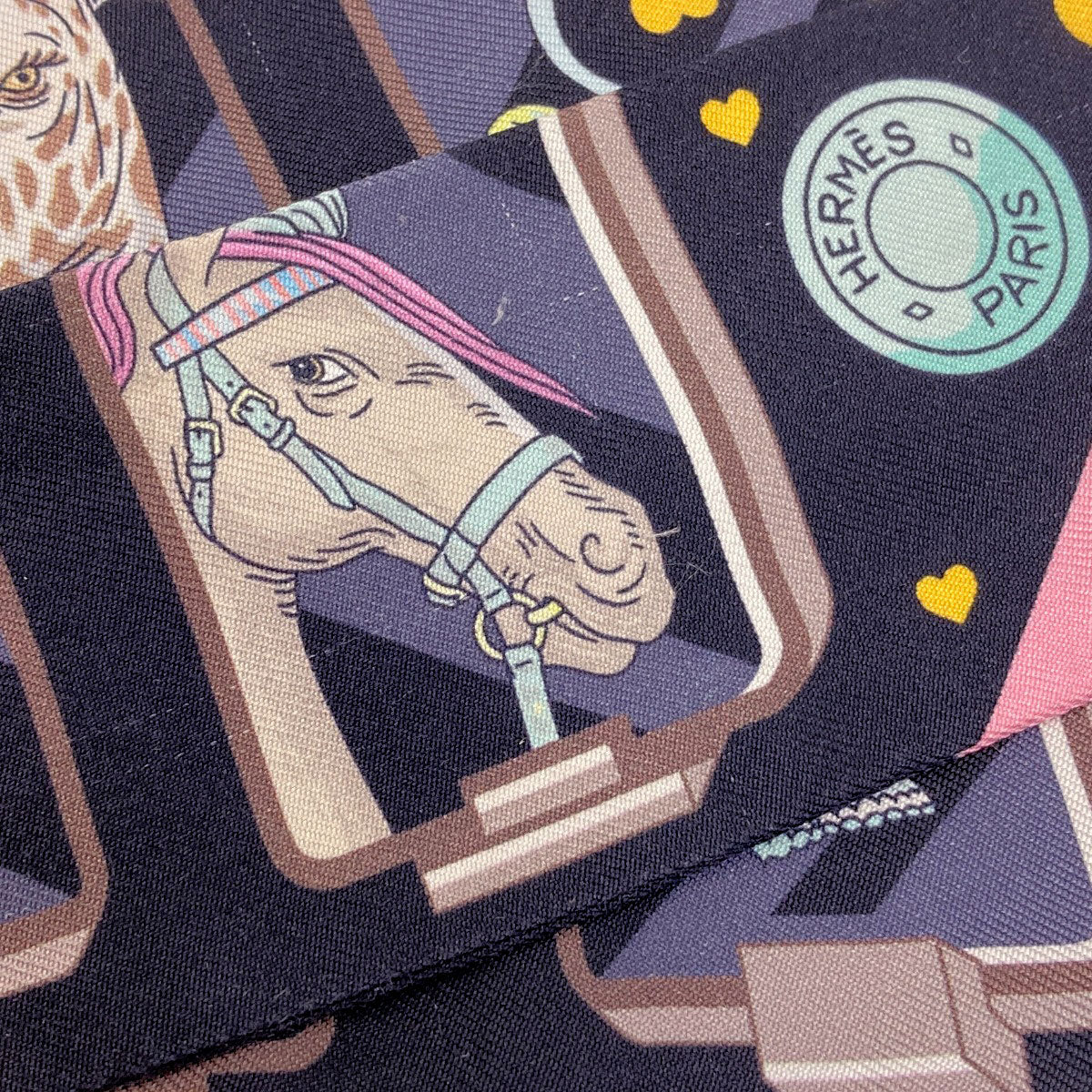 HERMES Twilly Scarf Silk Ladies [Used]