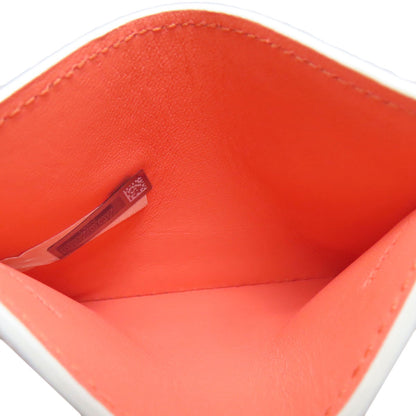 CHLOE logo Card Case Leather Ladies [Used]