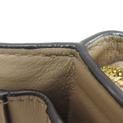 LOEWE anagram Bifold Wallet with Coin Pocket Leather Ladies [Used]