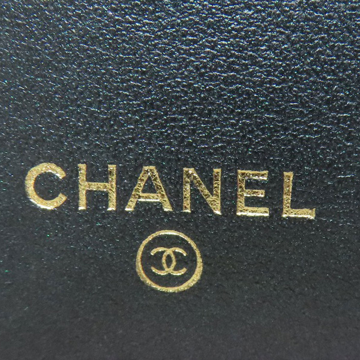 CHANEL Matelasse COCO Mark GoldHardware Tri-fold wallet (with Coin Pocket) Calf Ladies [Used]
