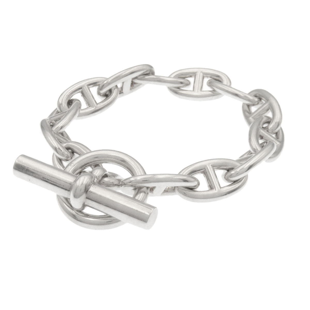 LOUIS VUITTON Shane Dunkle GM 13 frames Bracelet Silver Ladies [Used]