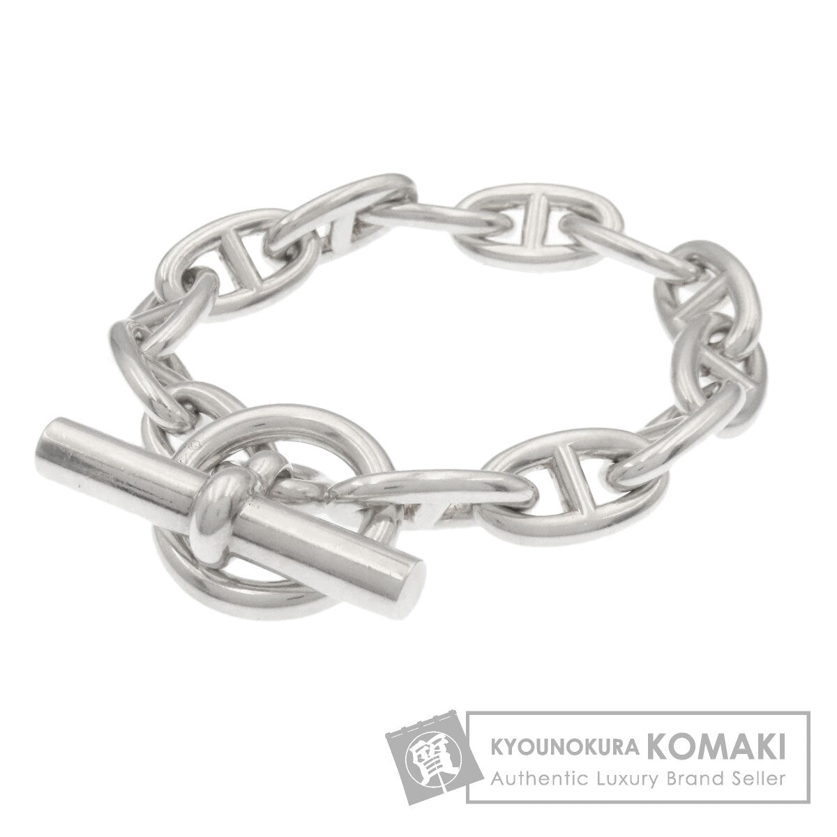 LOUIS VUITTON Shane Dunkle GM 13 frames Bracelet Silver Ladies [Used]