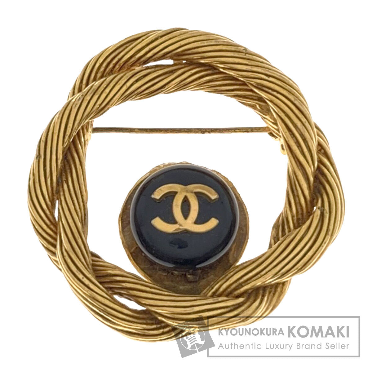 CHANEL COCO Mark Brooch Metal Ladies [Used]