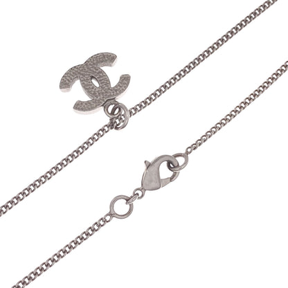 CHANEL COCO Mark rhinestone Necklace Metal Ladies [Used]