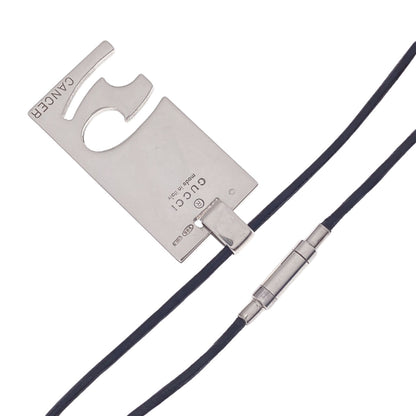 GUCCI Constellation motif: Cancer Necklace Silver Ladies [Used]