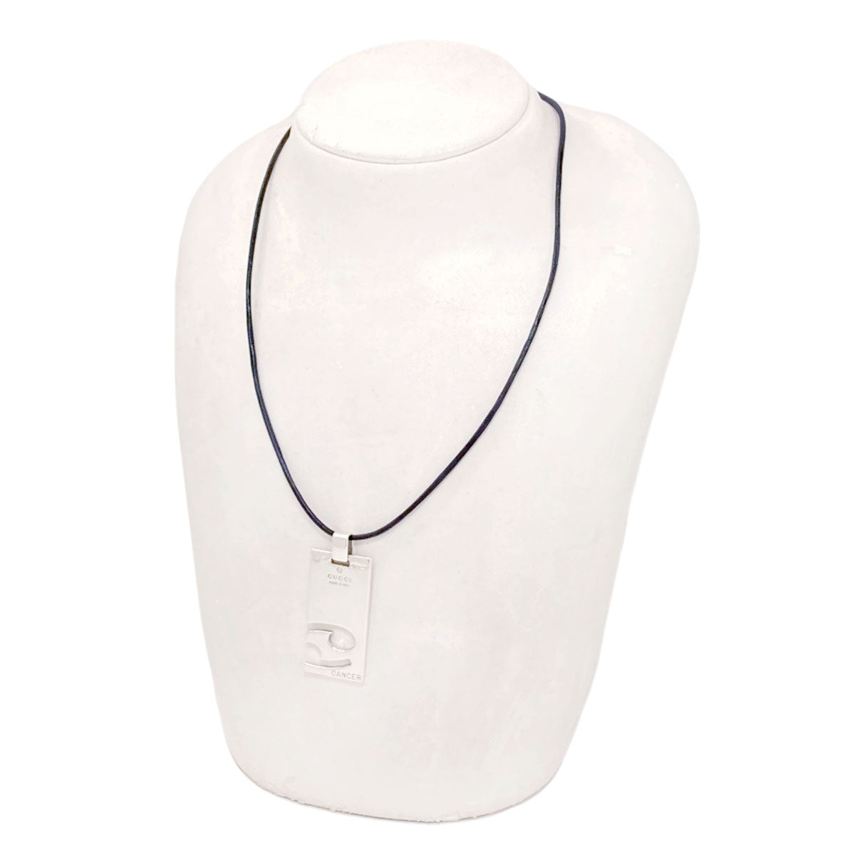 GUCCI Constellation motif: Cancer Necklace Silver Ladies [Used]