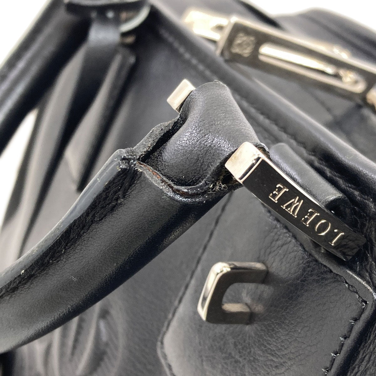 LOEWE Amazona Handbag Calf Ladies [Used]