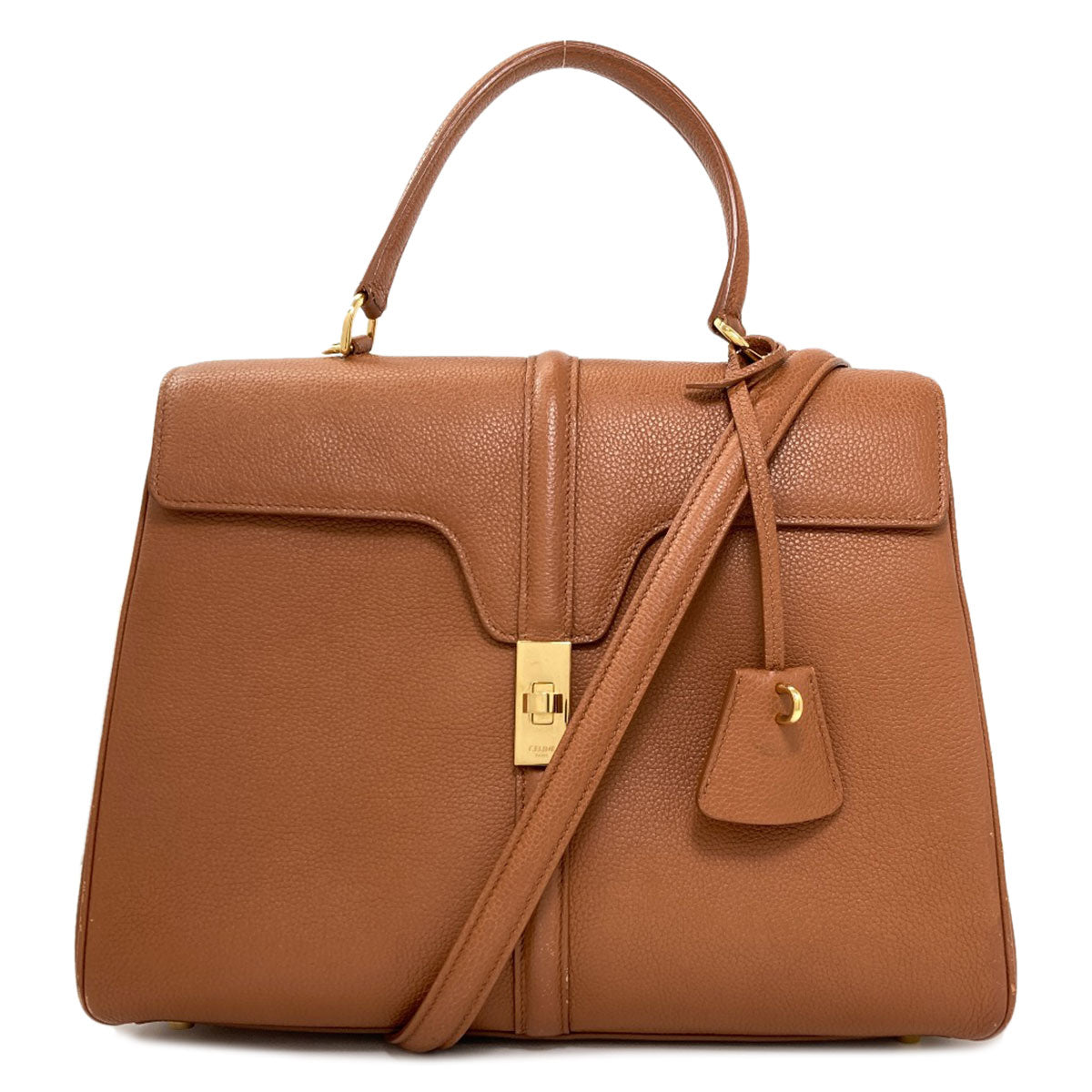 CELINE 16 Seize Medium 2WAY Handbag Calf Ladies [Used]