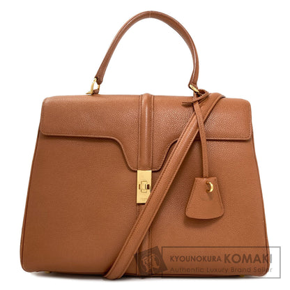 CELINE 16 Seize Medium 2WAY Handbag Calf Ladies [Used]