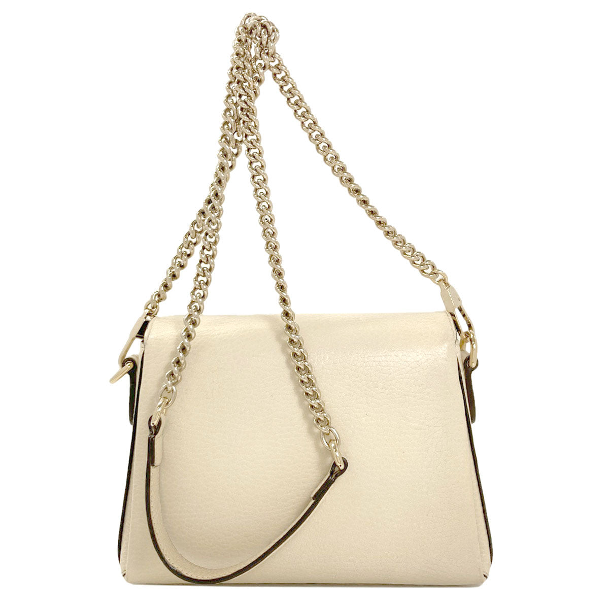 GUCCI 607720 Outlet Interlocking G Chain Shoulder Shoulder Bag Leather Ladies [Used]
