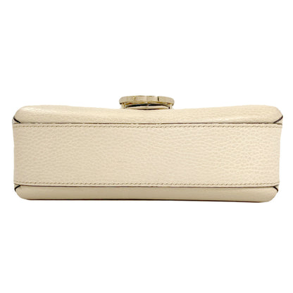 GUCCI 607720 Outlet Interlocking G Chain Shoulder Shoulder Bag Leather Ladies [Used]