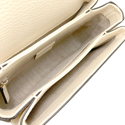 GUCCI 607720 Outlet Interlocking G Chain Shoulder Shoulder Bag Leather Ladies [Used]