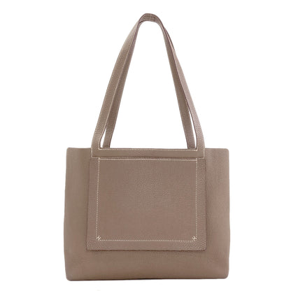 HERMES Cabaseri 31 Etoupe Tote Bag Taurillon Clemence Ladies [Used]