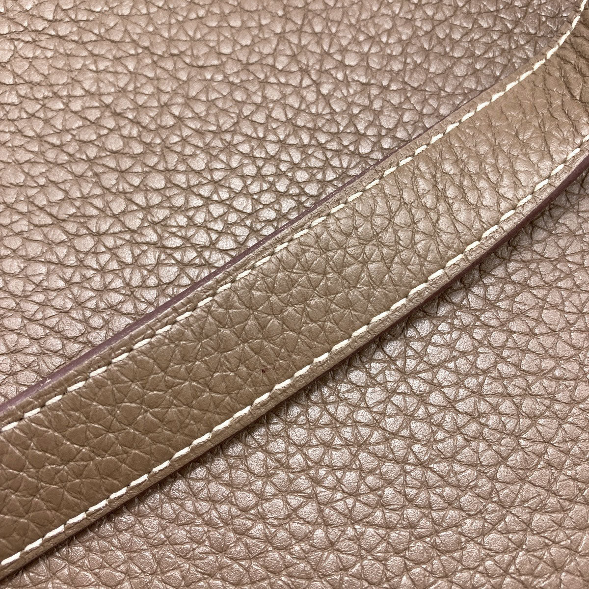HERMES Cabaseri 31 Etoupe Tote Bag Taurillon Clemence Ladies [Used]