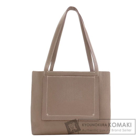 HERMES Cabaseri 31 Etoupe Tote Bag Taurillon Clemence Ladies [Used]