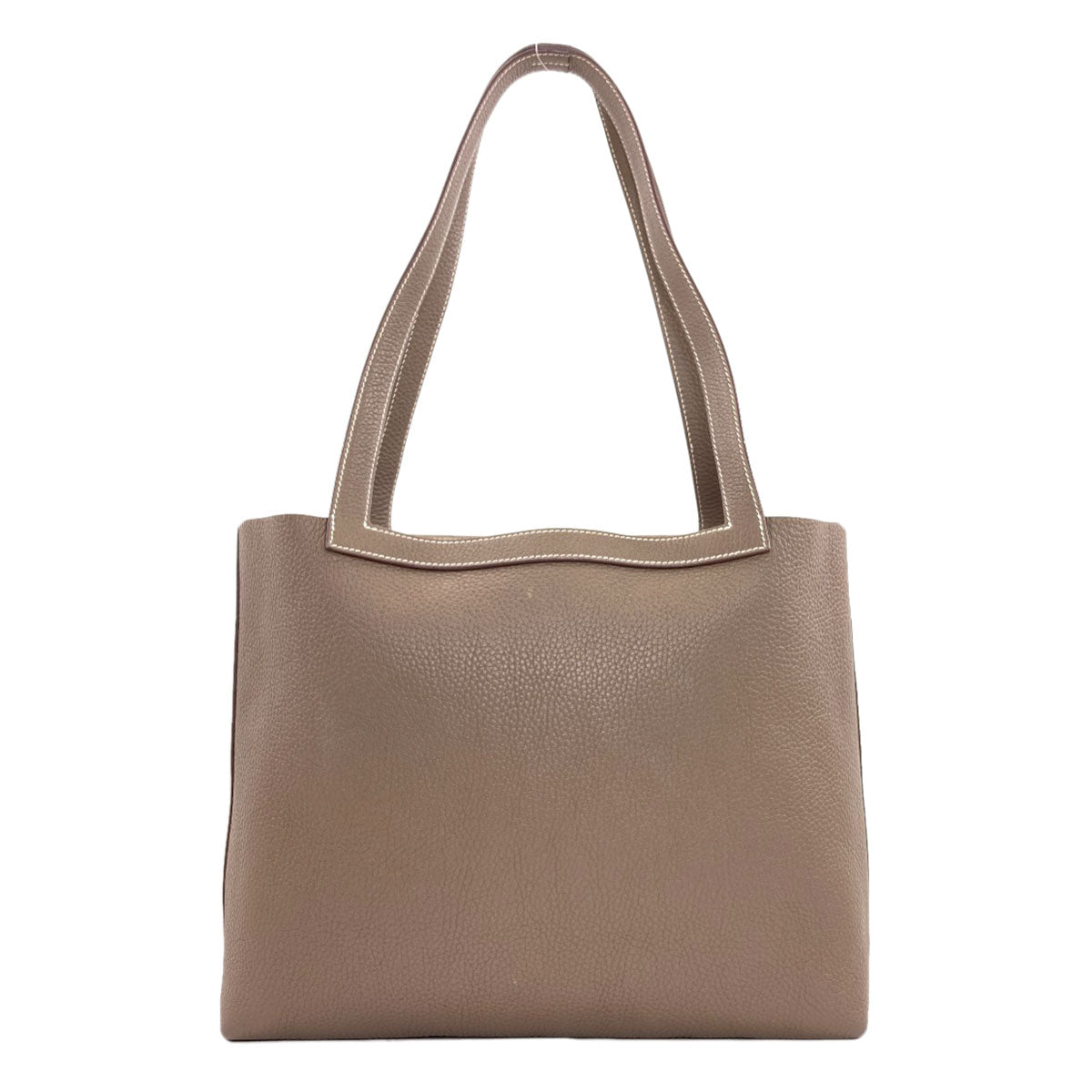 HERMES Cabaseri 31 Etoupe Tote Bag Taurillon Clemence Ladies [Used]