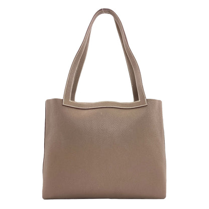 HERMES Cabaseri 31 Etoupe Tote Bag Taurillon Clemence Ladies [Used]